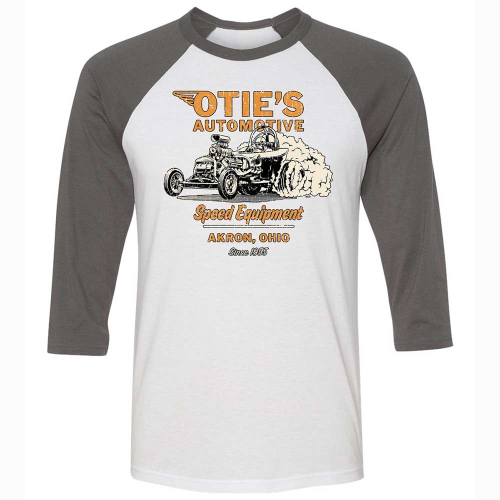 Otie's Speed Equipment - White/Asphalt - 2