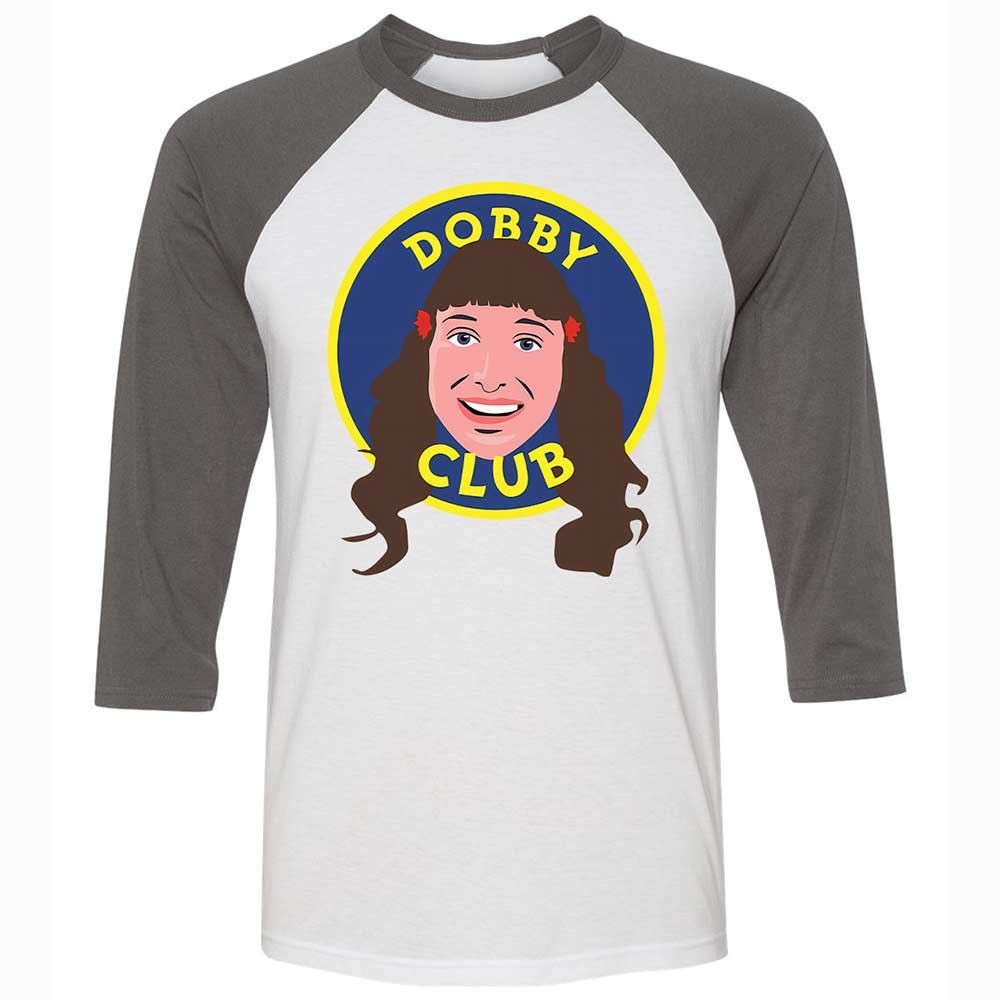 Unisex 3/4 Baseball Tee - D7WKA29V - White/Asphalt - 2