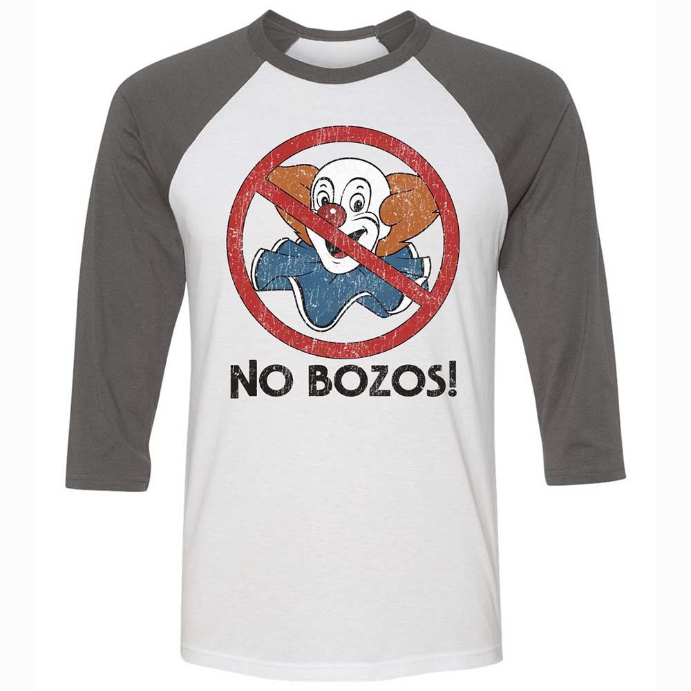 No Bozos - White/Asphalt - 2