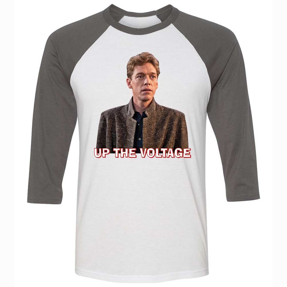 Unisex 3/4 Baseball Tee - JPDT7UKQ - White/Asphalt - 2
