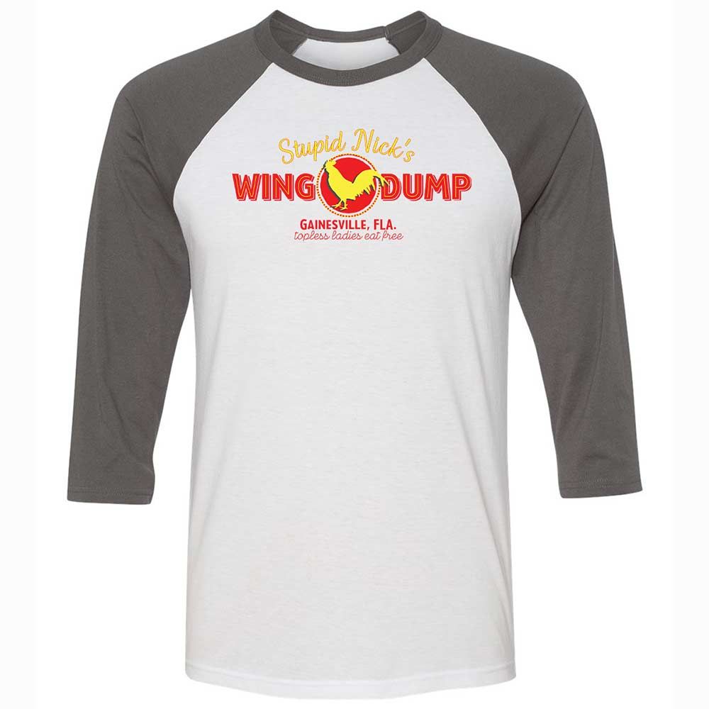 Stupid Nick's Wing Dump - White/Asphalt - 2