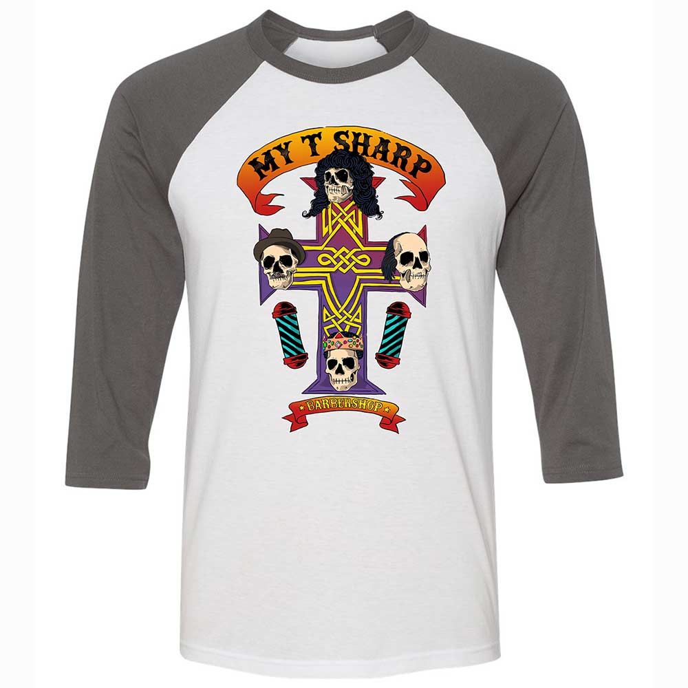 My-T-Sharp Barbershop - White/Asphalt - 2