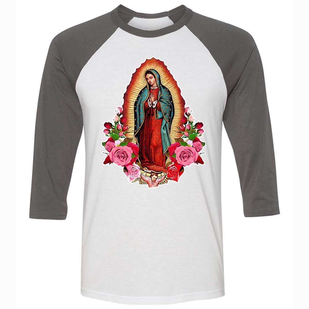 Our Lady of Guadalupe - White/Asphalt - 2