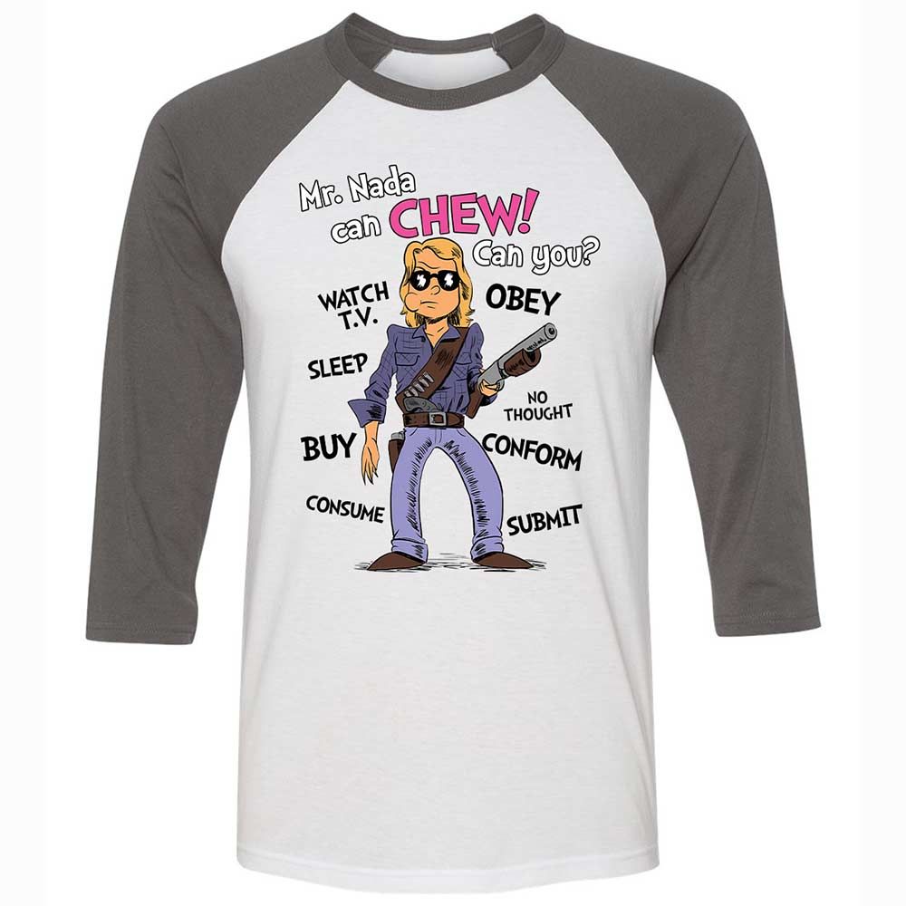 I have come here to chew bubblegum and kick ass - White/Asphalt - 2