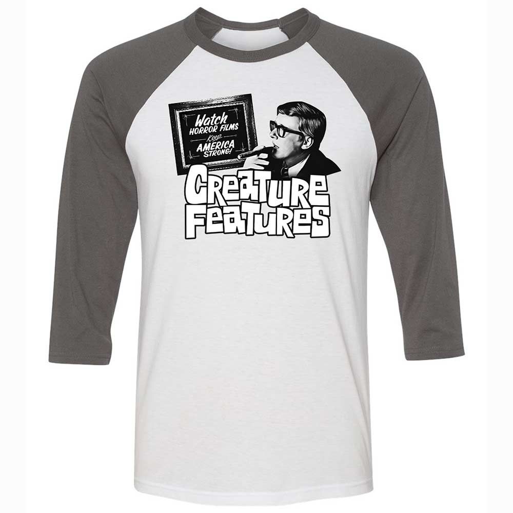 Bob Wilkins Creature Features - White/Asphalt - 2