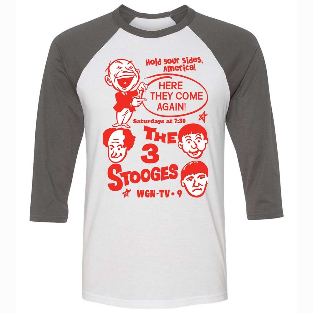 The 3 Stooges - White/Asphalt - 2