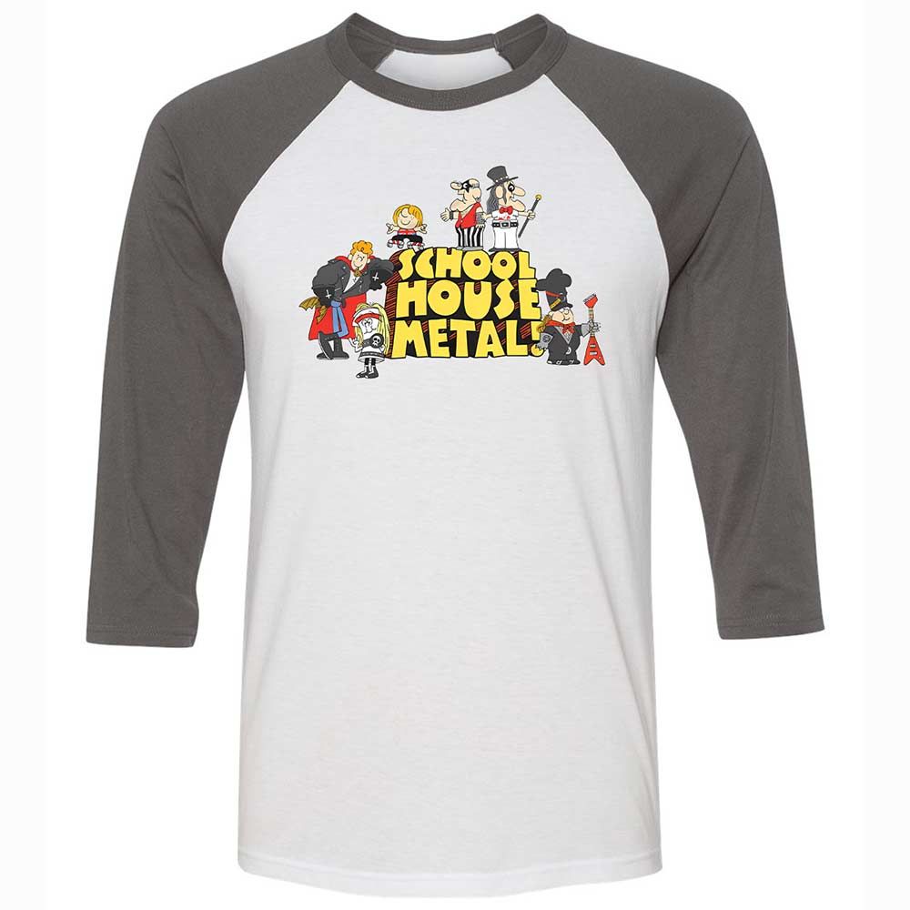 School House Metal - White/Asphalt - 2