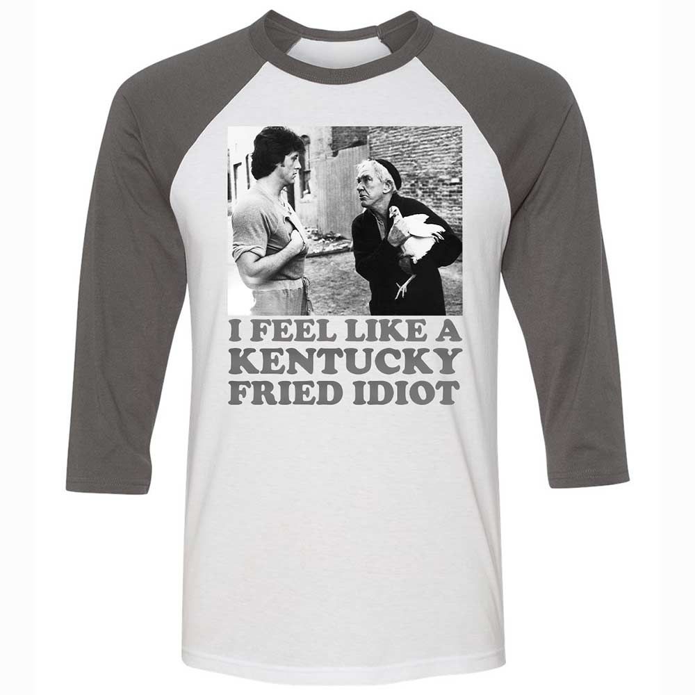 Unisex 3/4 Baseball Tee - FCRSN2D1 - White/Asphalt - 2