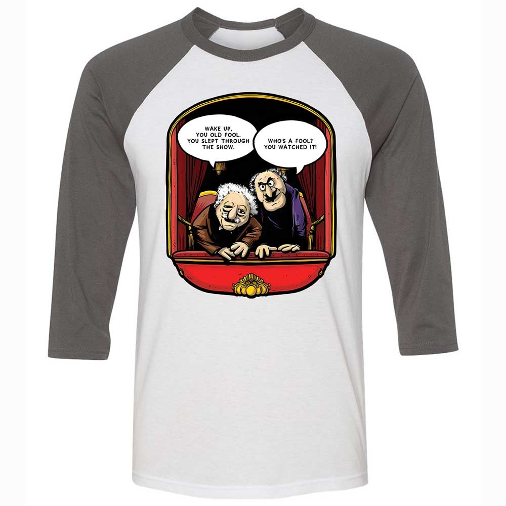 Statler and Waldorf (Wake Up) - White/Asphalt - 2