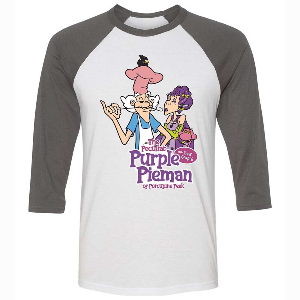 The Peculiar Purple Pie Man - White/Asphalt - 2