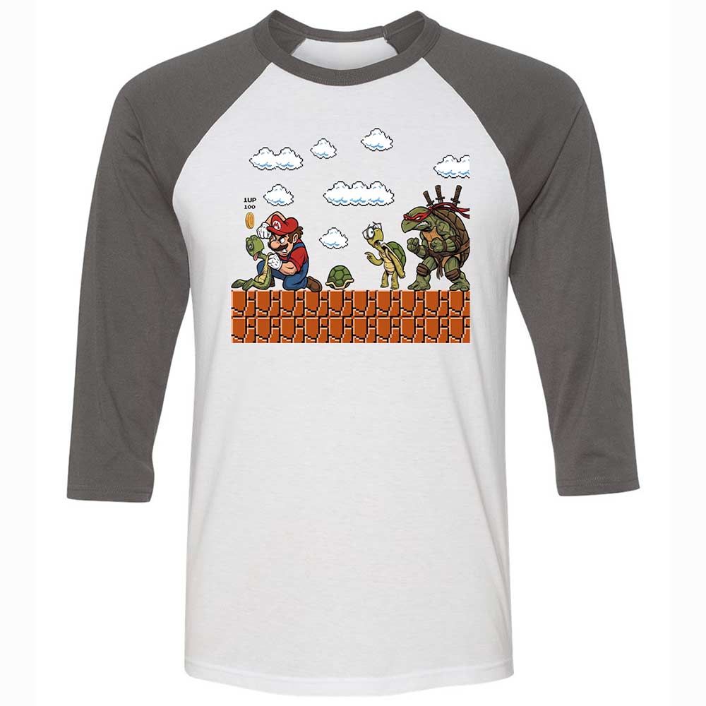 Turtle Trouble - White/Asphalt - 2