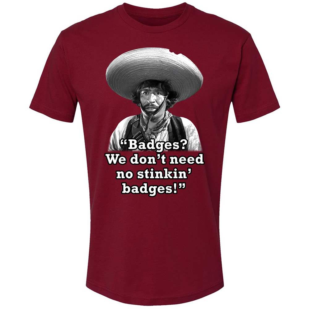 We don't need no stinkin' badges - Cardinal - 20
