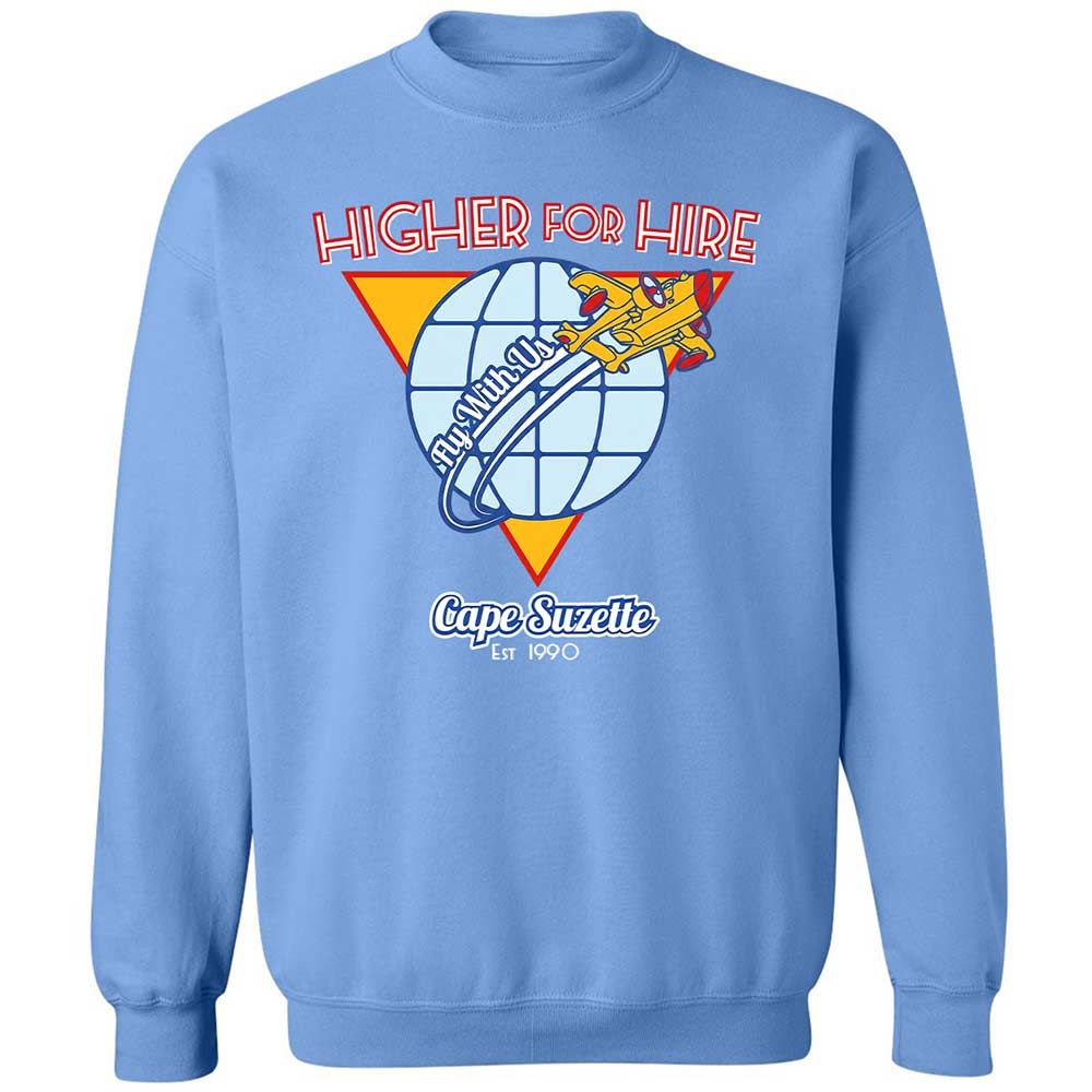 Higher For Hire - Carolina Blue - 20