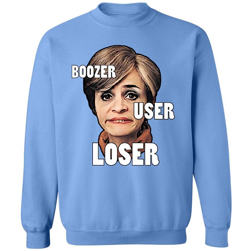 I was a boozer, a user, and a loser - Carolina Blue - 20