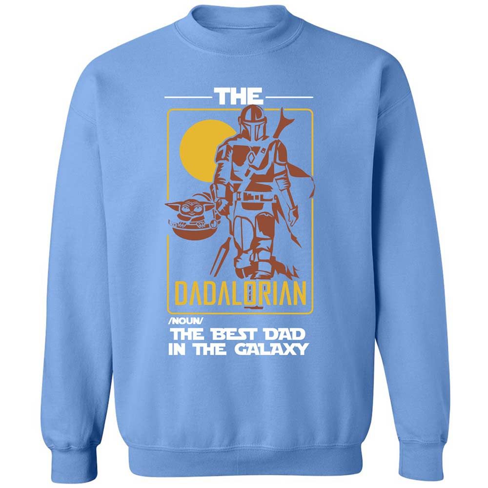 The Dadalorian The Best Dad In The Galaxy - Carolina Blue - 20