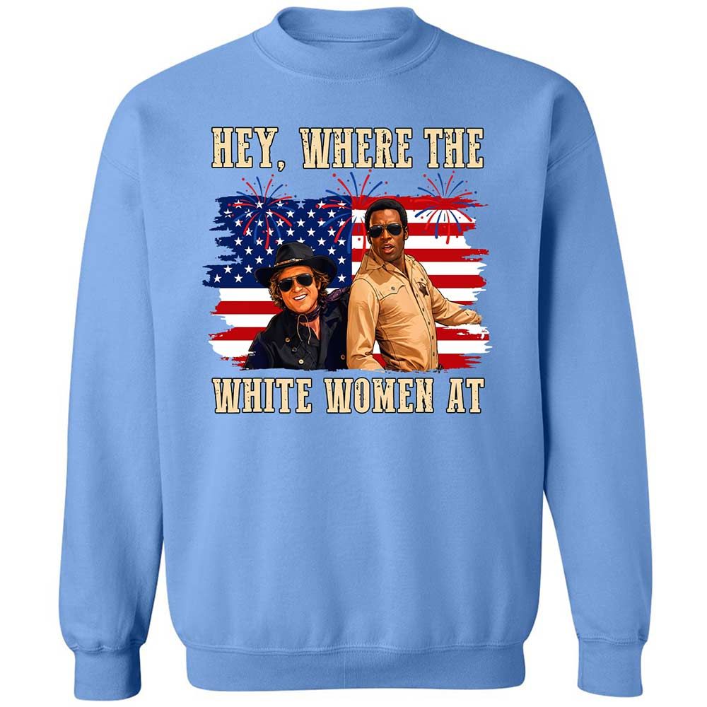 Hey Where The White At - Carolina Blue - 20