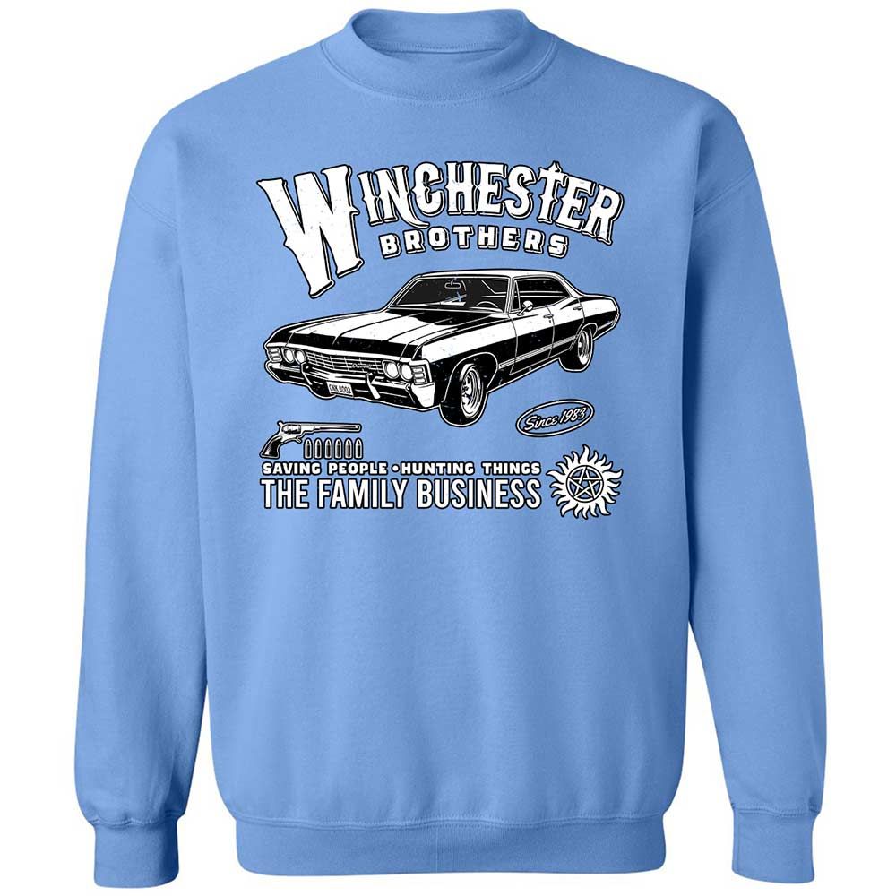 Classic Unisex Sweatshirt - ZZQQTLAB - Carolina Blue - 20