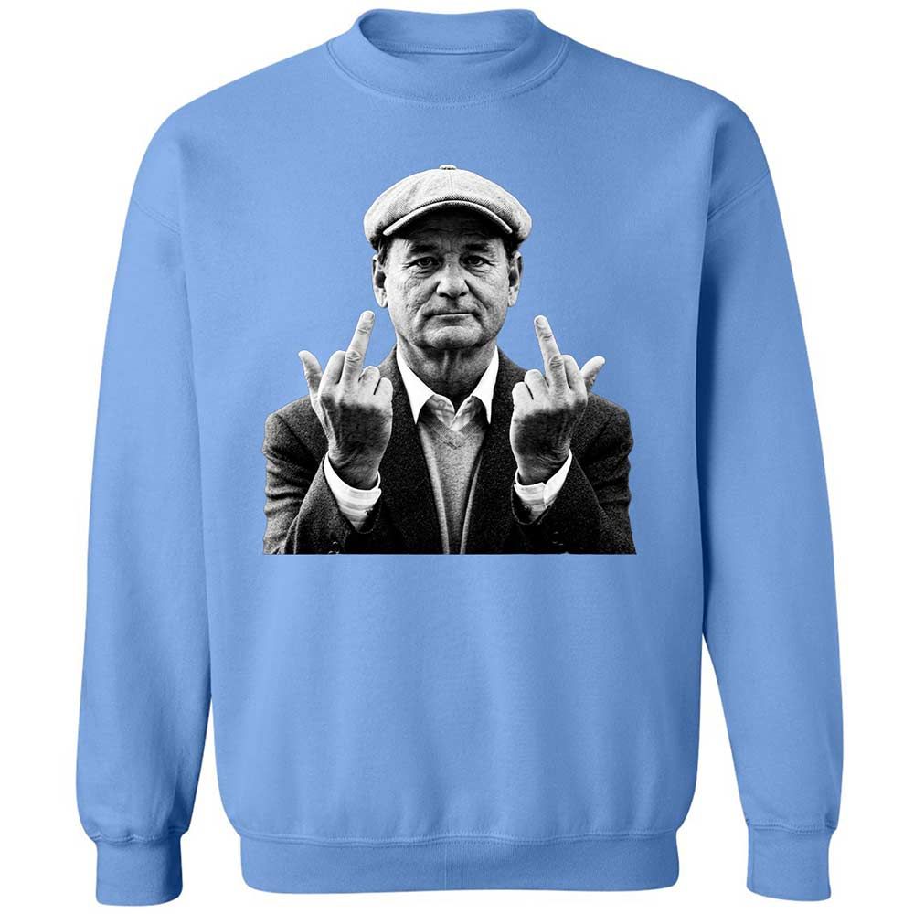 Bill Murray Middle Finger - Carolina Blue - 20
