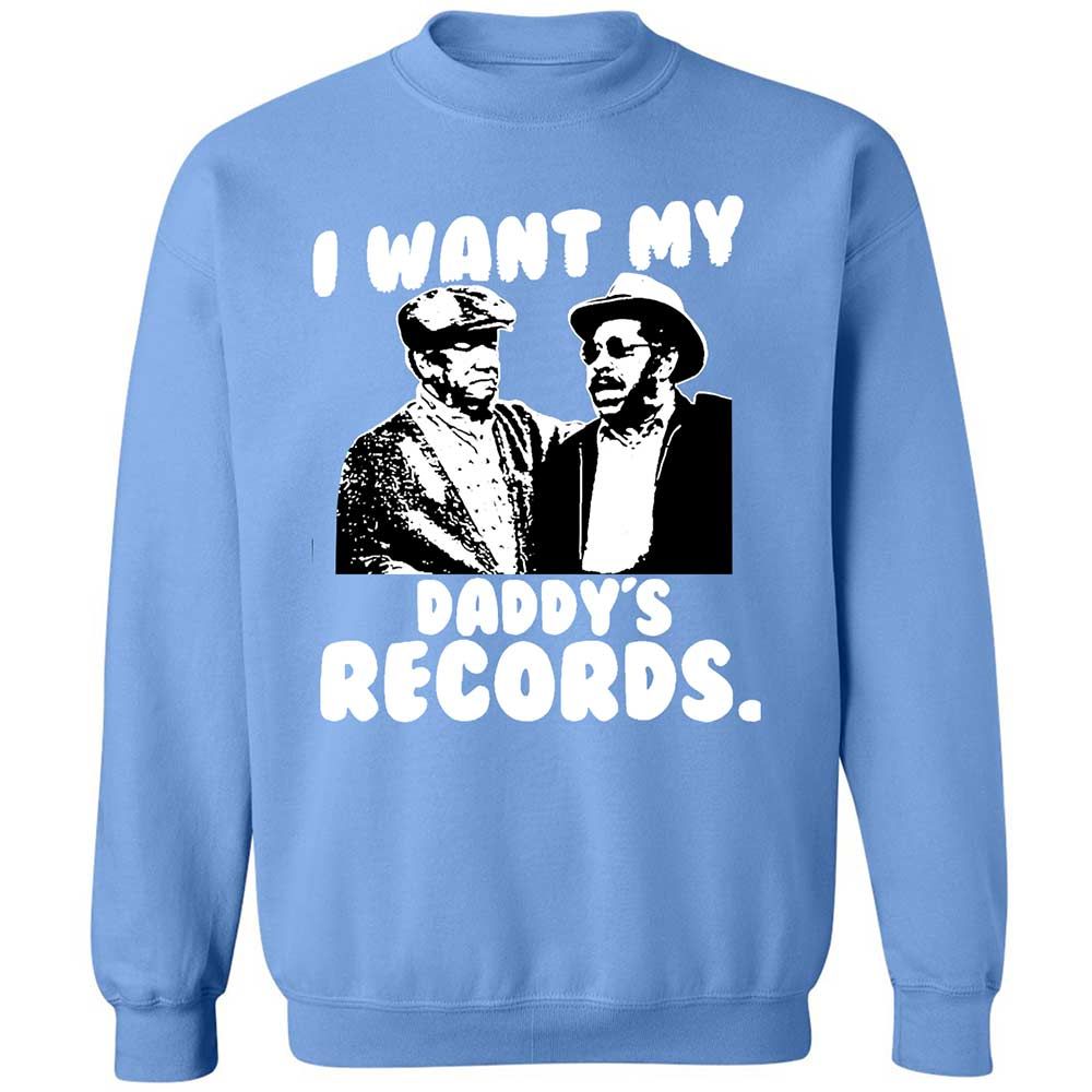 I Want My Daddy's Records - Carolina Blue - 20