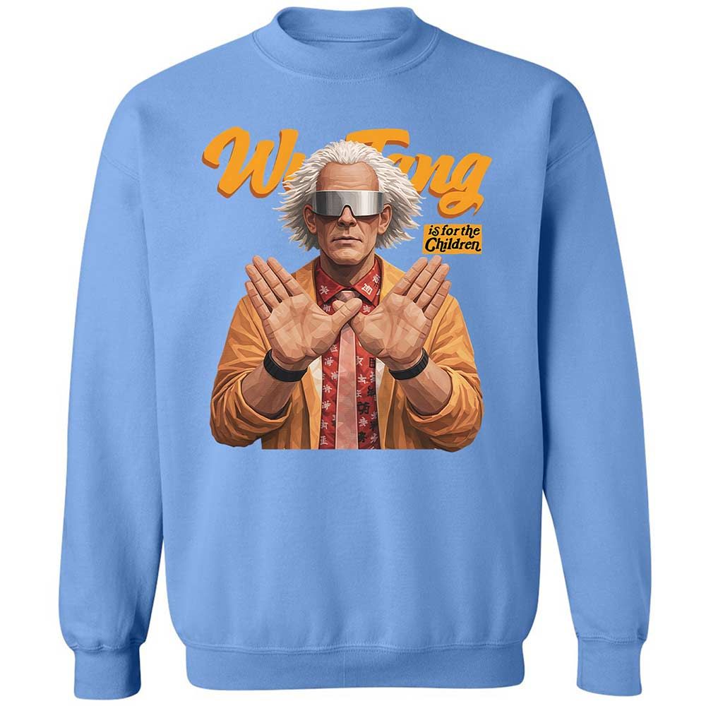 Classic Unisex Sweatshirt - Black - Carolina Blue - 20