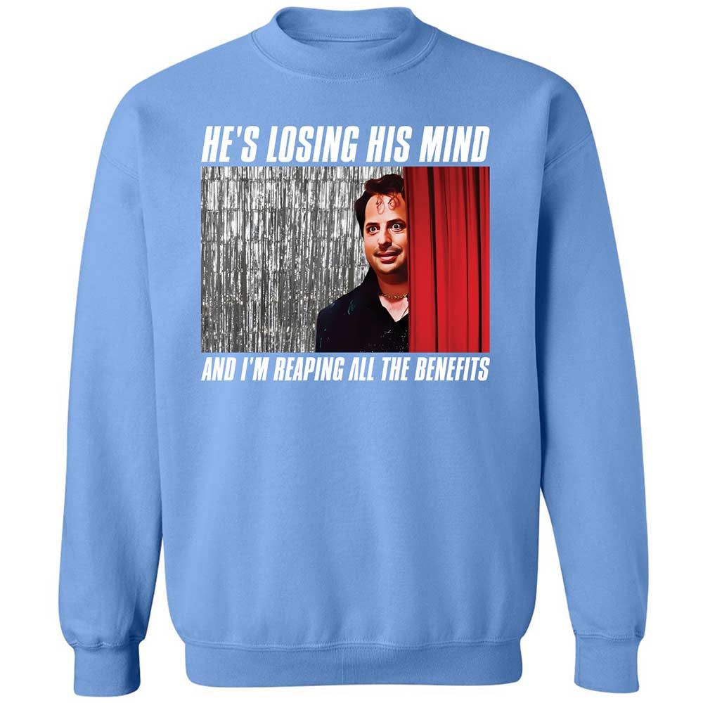 Classic Unisex Sweatshirt - FLWQJEGJ - Carolina Blue - 20