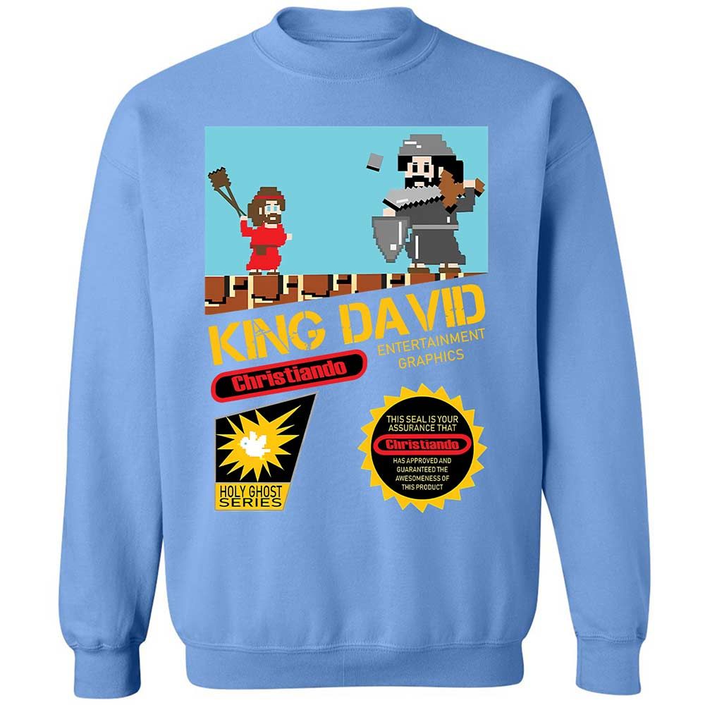 David Vs Goliath Cool Christian - Carolina Blue - 20