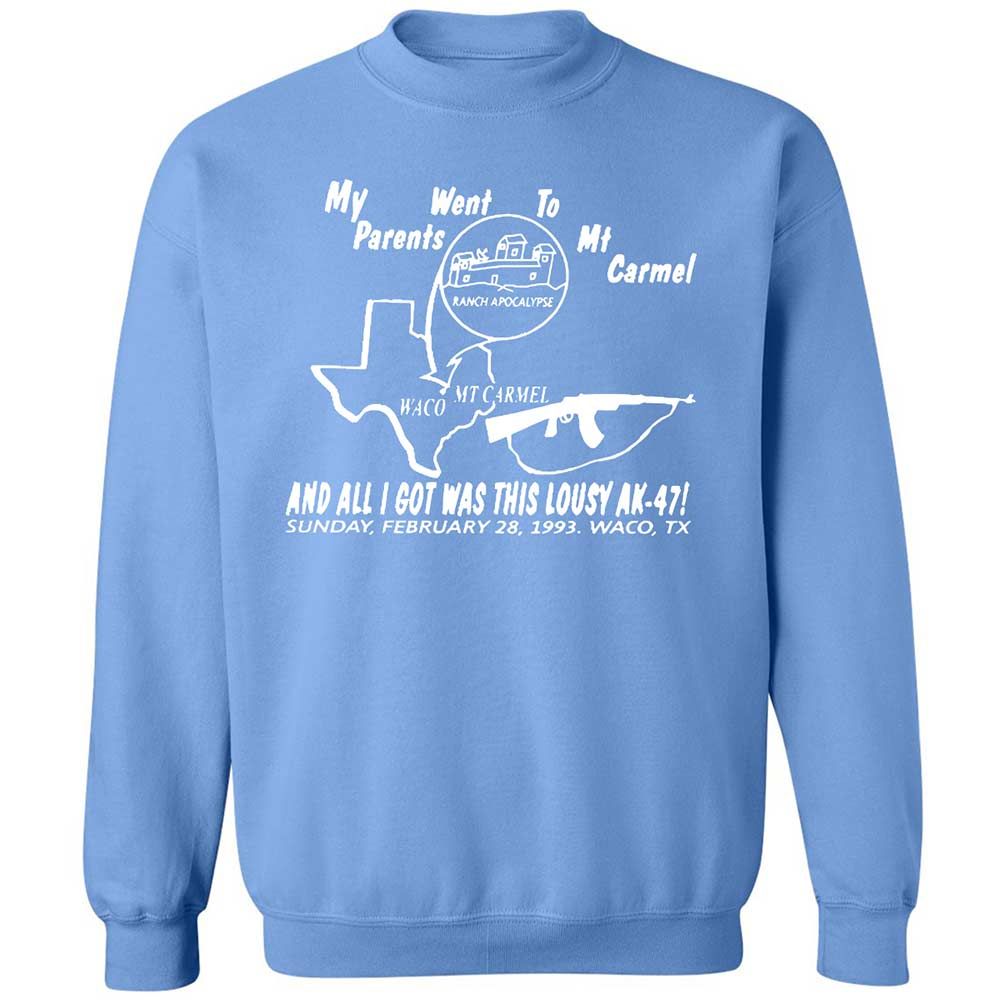Classic Unisex Sweatshirt - 3QH8FA7H - Carolina Blue - 20