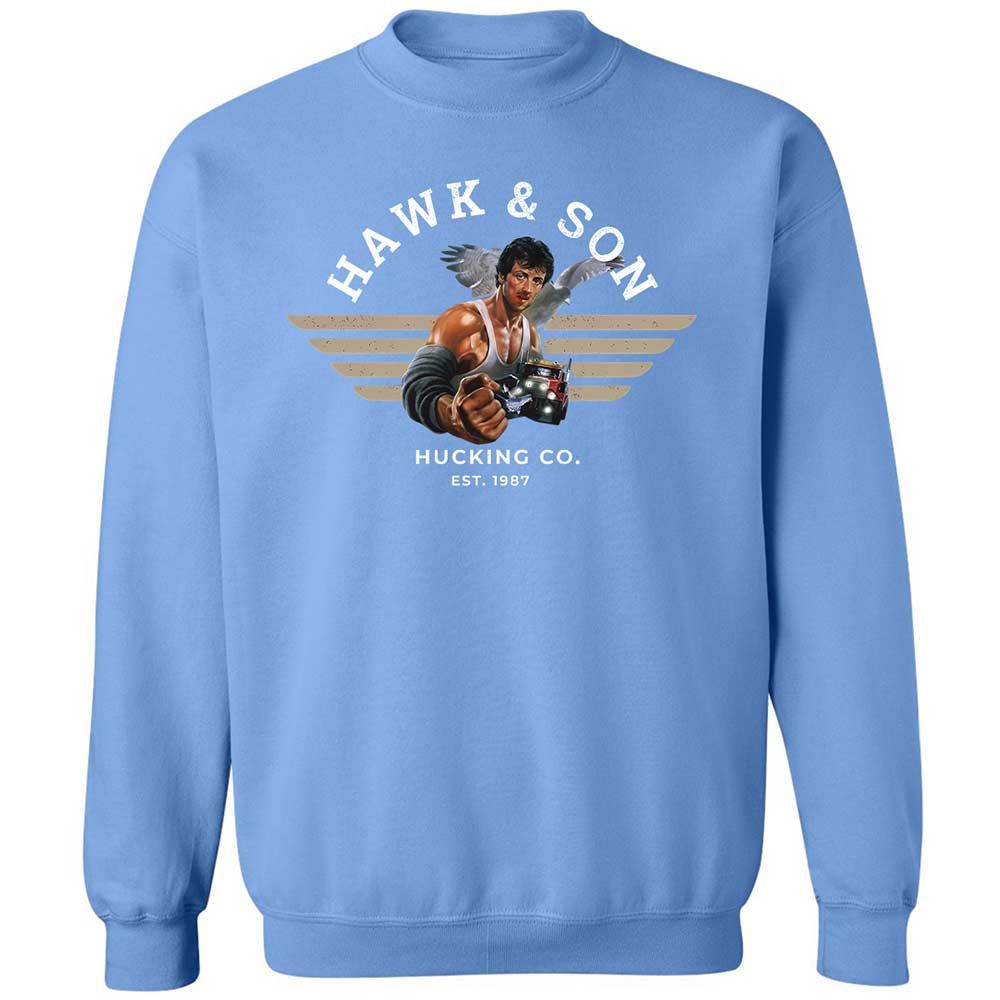 Classic Unisex Sweatshirt - 21AGY1HR - Carolina Blue - 20