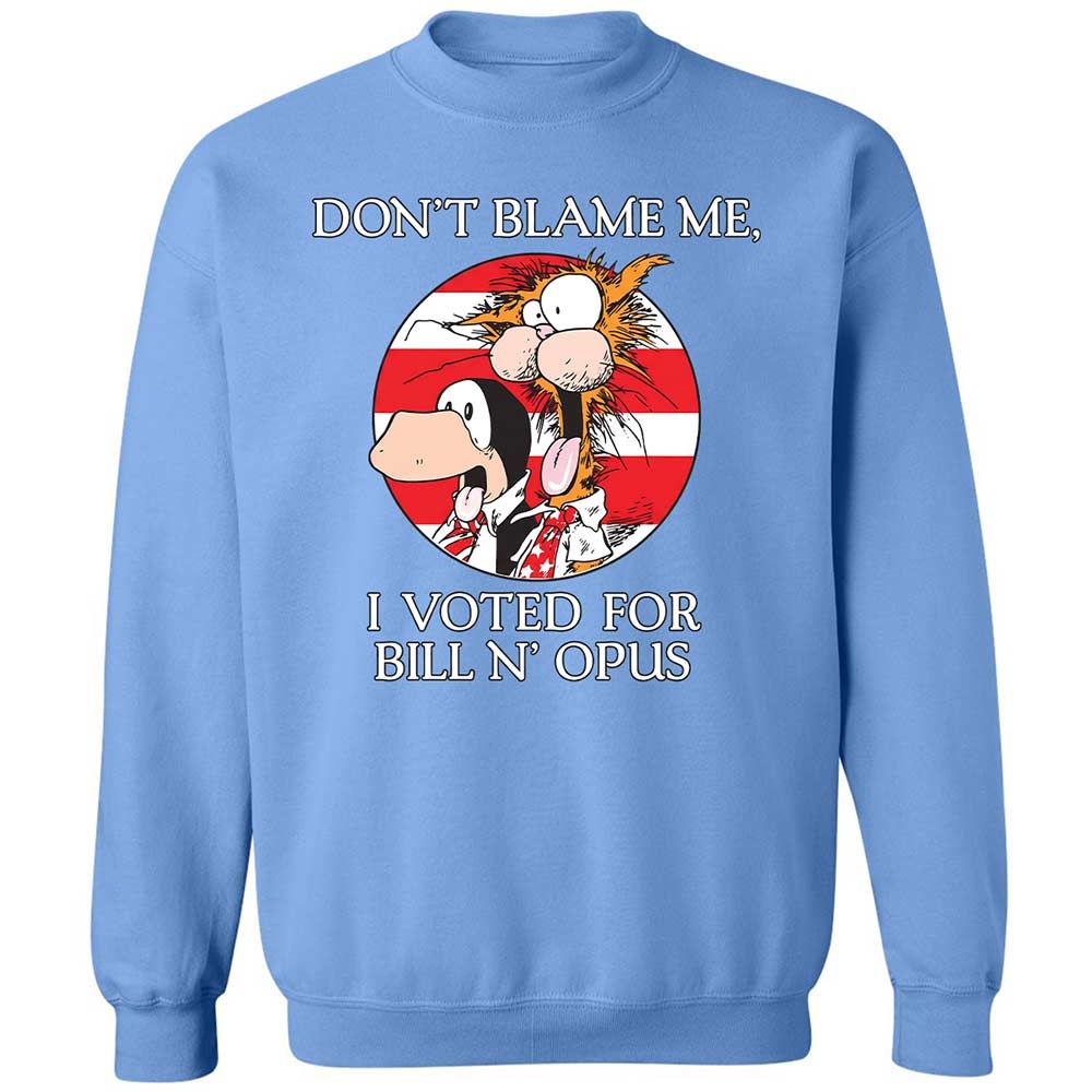 Don't Blame Me - Carolina Blue - 20