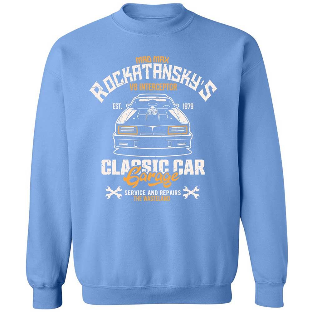 Classic Unisex Sweatshirt - LRQ6Q44V - Carolina Blue - 20