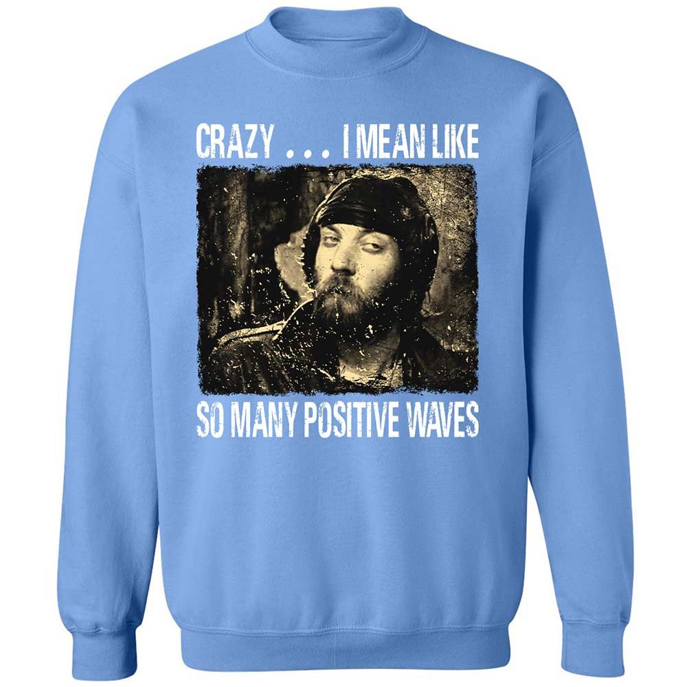 Many positive waves - Carolina Blue - 20
