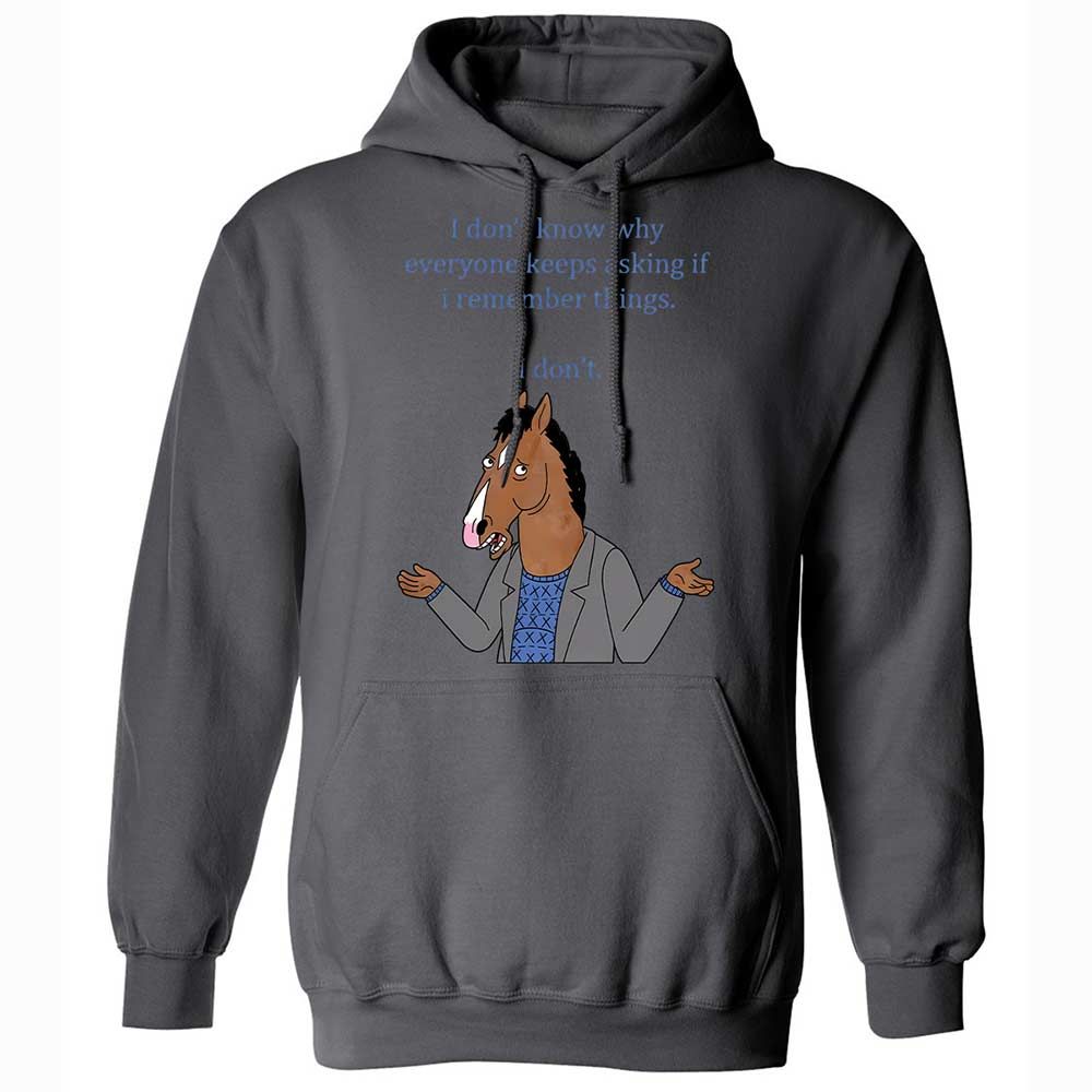 Classic Unisex Hoodie - TS6AJBJA - Charcoal - 20