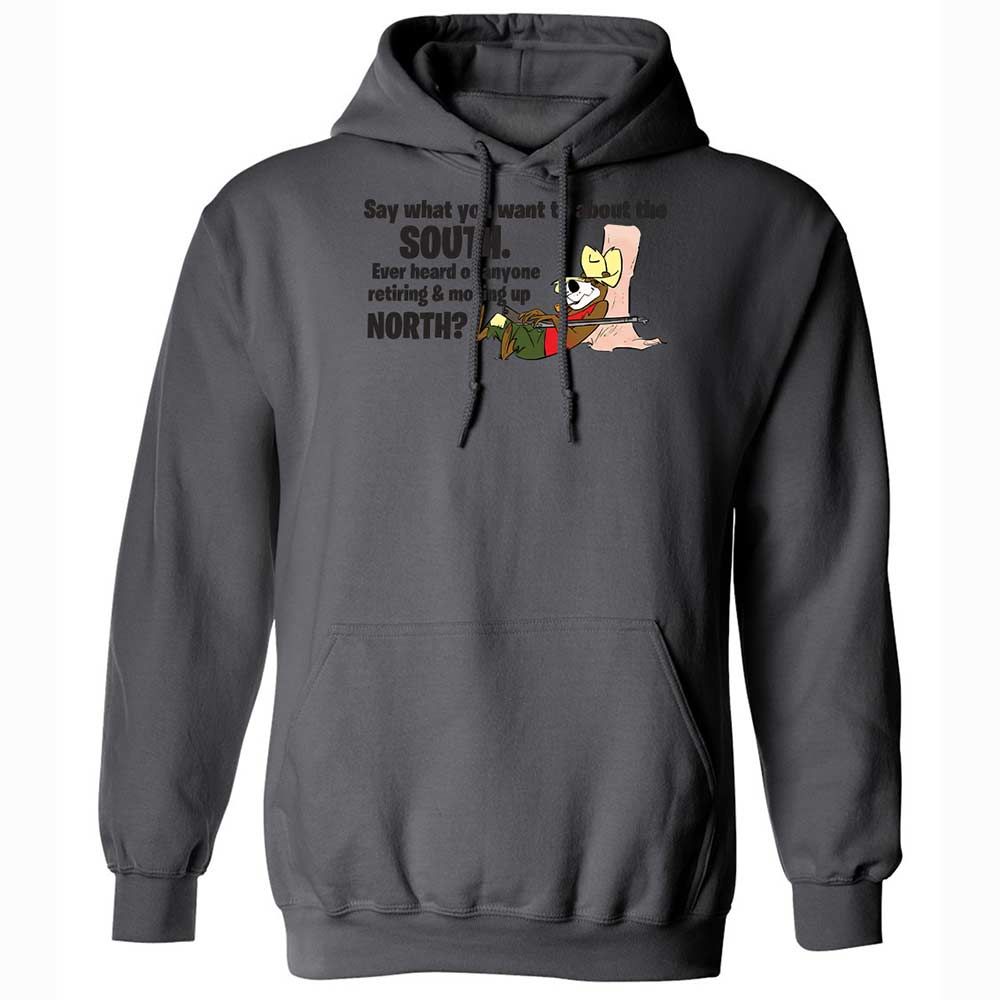 Classic Unisex Hoodie - WBRB98PH - Charcoal - 20