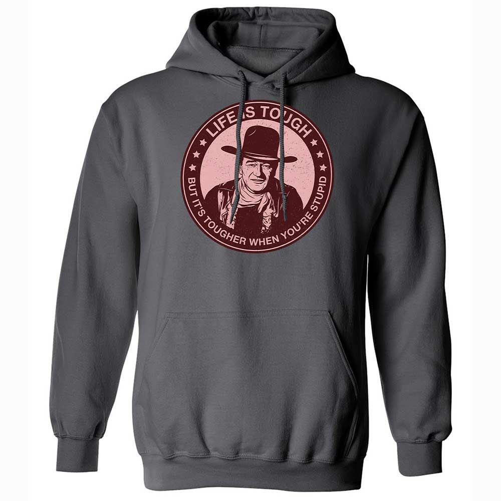 Classic Unisex Hoodie - RLE6U2HD - Charcoal - 20