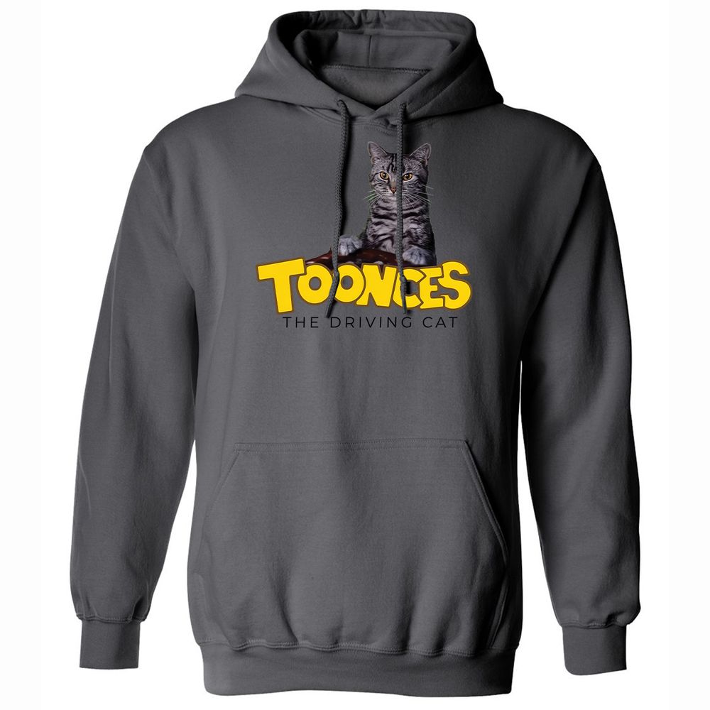 Toonces The Driving Cat - Charcoal - 20