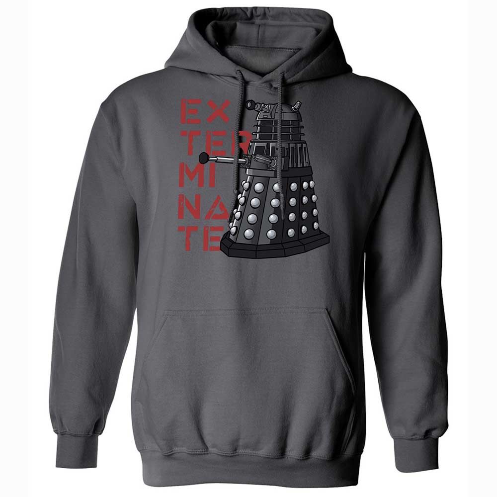 Dalek Exterminate - Charcoal - 20