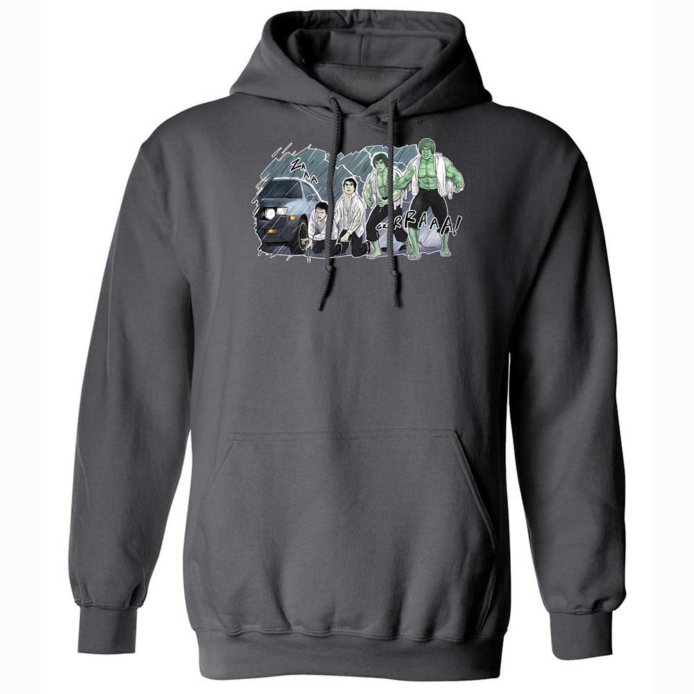 Classic Unisex Hoodie - LEZESJ2U - Charcoal - 20