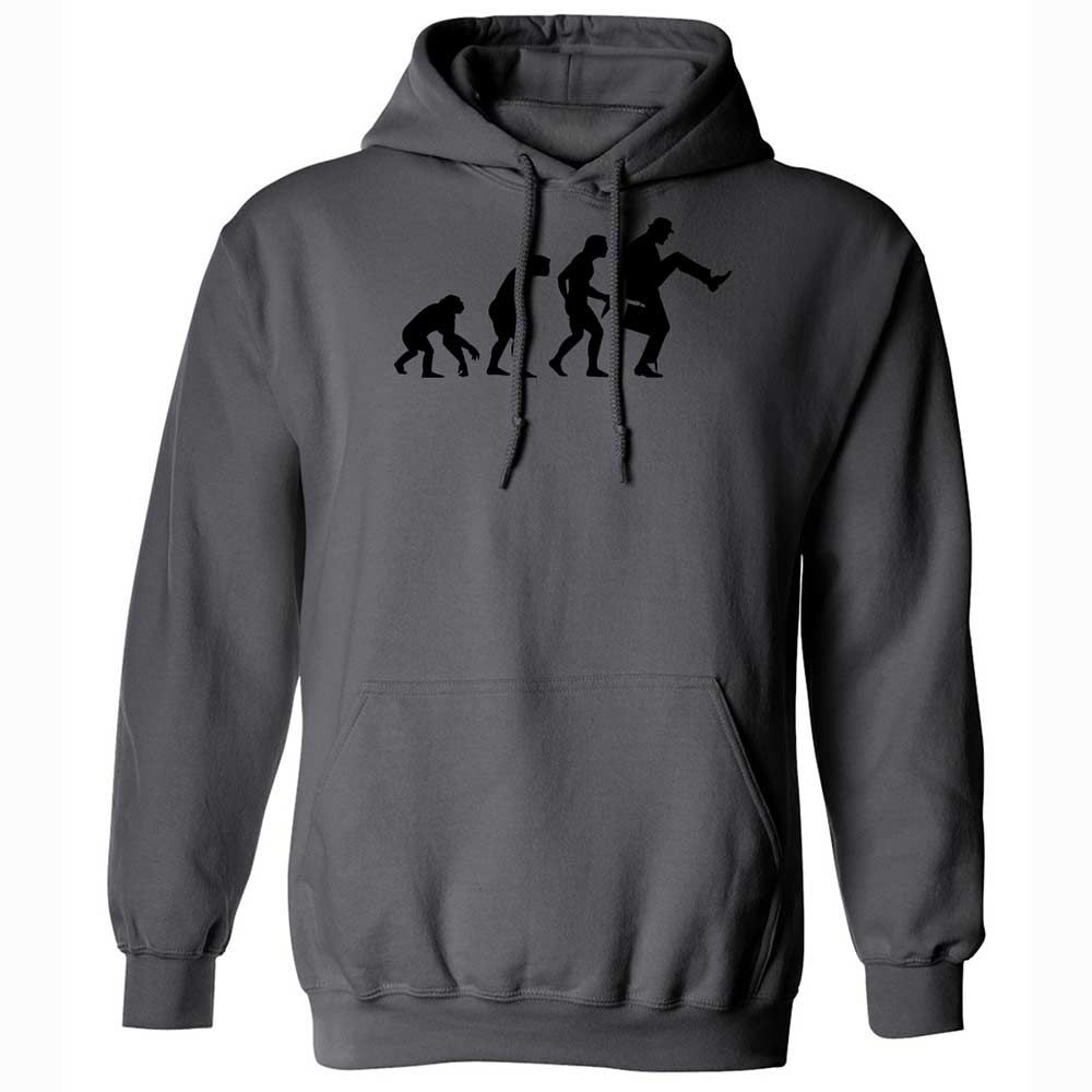 Classic Unisex Hoodie - RY1Q2DZ7 - Charcoal - 20