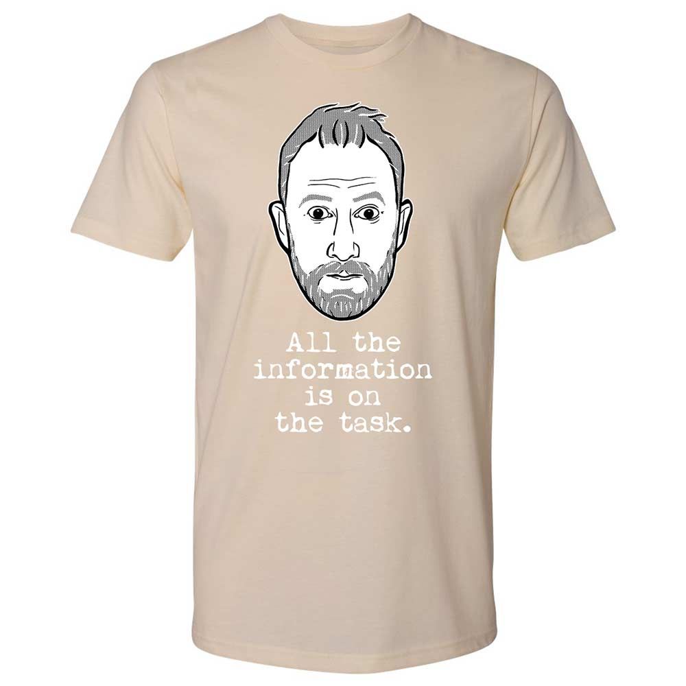 All the information is on the task - Cream - 20