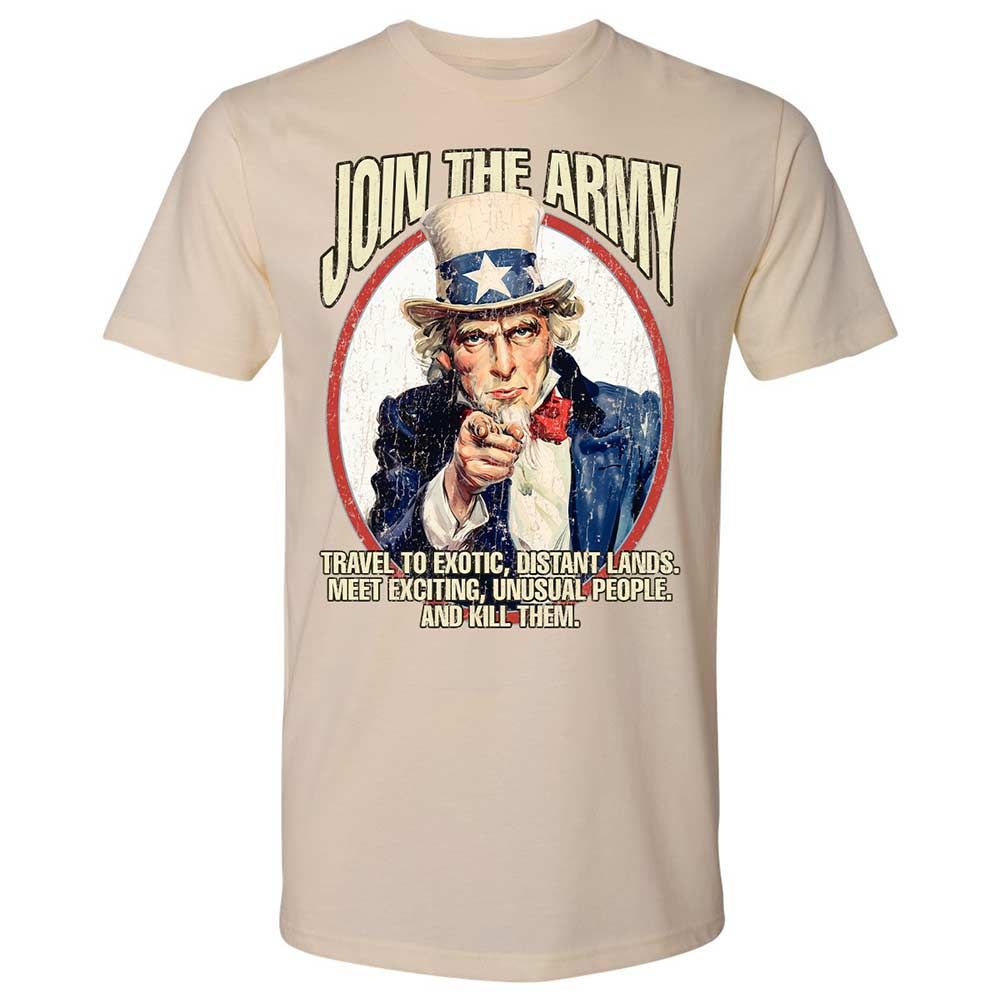 Join The Army - Cream - 20