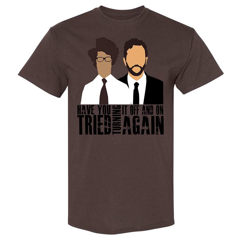 Classic Unisex T-Shirt - 9TAPYLNM - Dark Chocolate - 20
