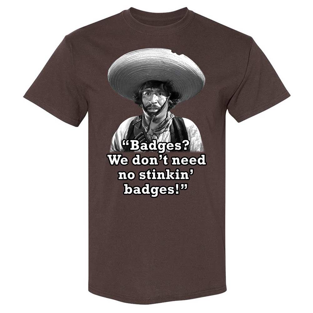 We don't need no stinkin' badges - Dark Chocolate - 20