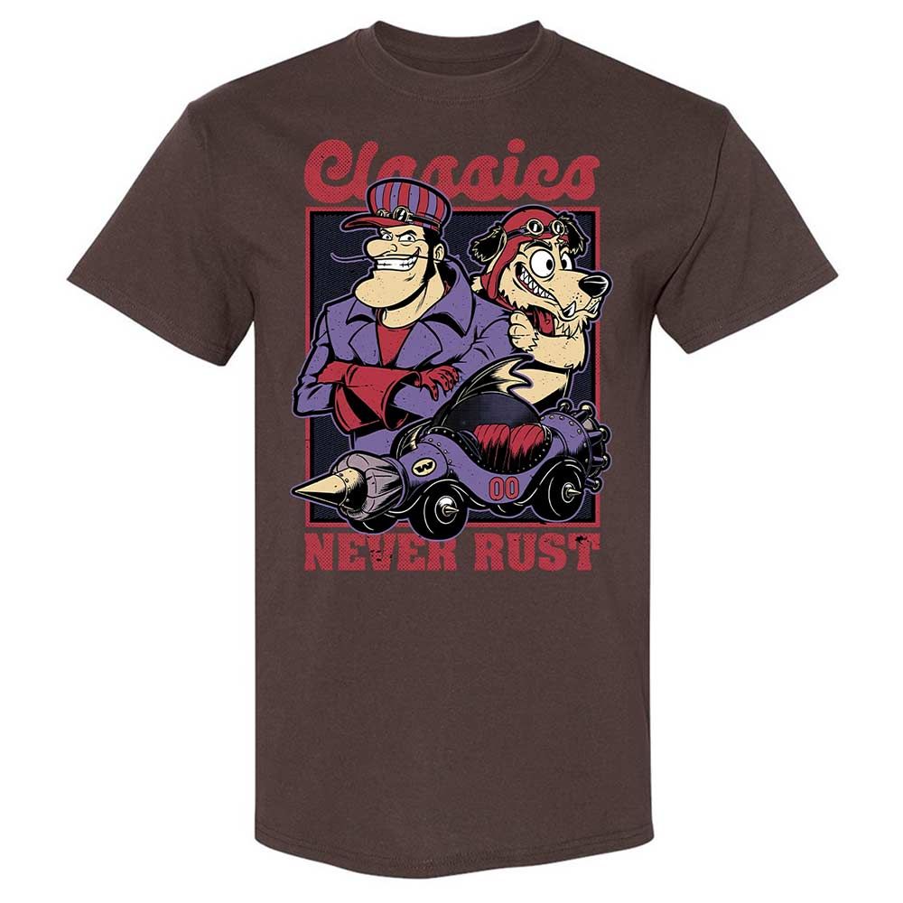 Classic Unisex T-Shirt - ZSSKM6SL - Dark Chocolate - 20