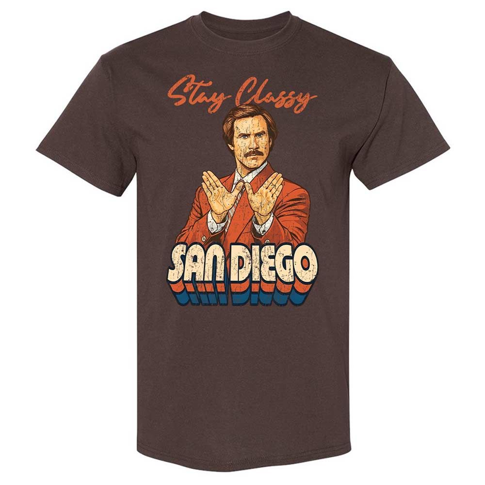 Classic Unisex T-Shirt - B496NW6Y - Dark Chocolate - 20