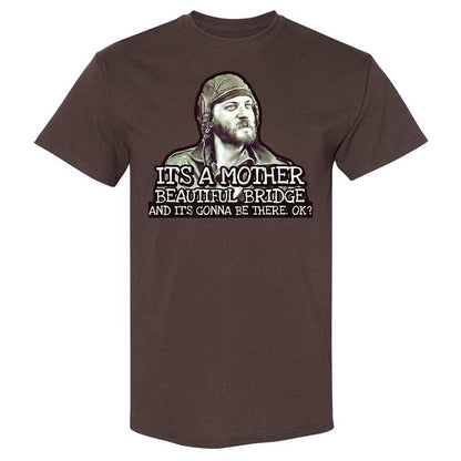 Classic Unisex T-Shirt - N7Y18PGU - Dark Chocolate - 20