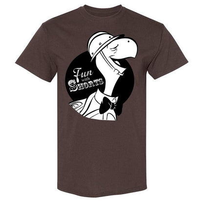 Classic Unisex T-Shirt - X6UEFQAP - Dark Chocolate - 20