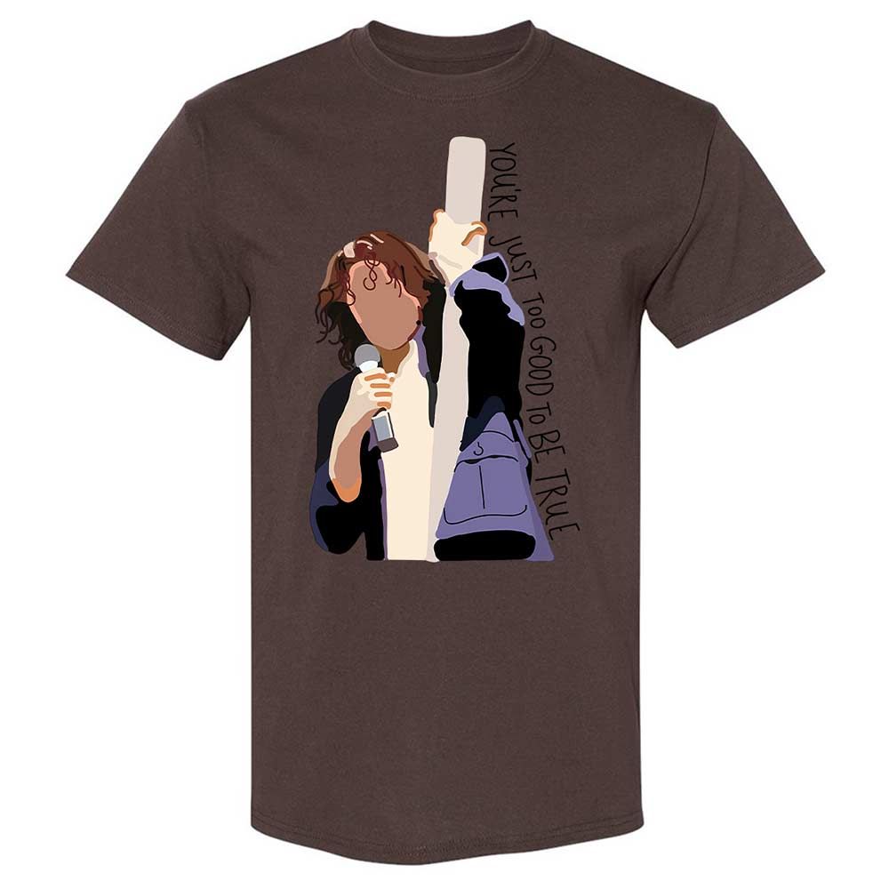 Classic Unisex T-Shirt - UVURJM93 - Dark Chocolate - 20