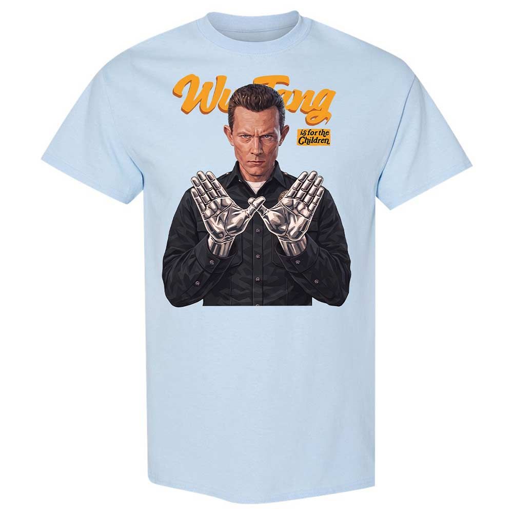 Classic Unisex T-Shirt - Black - Light Blue - 20