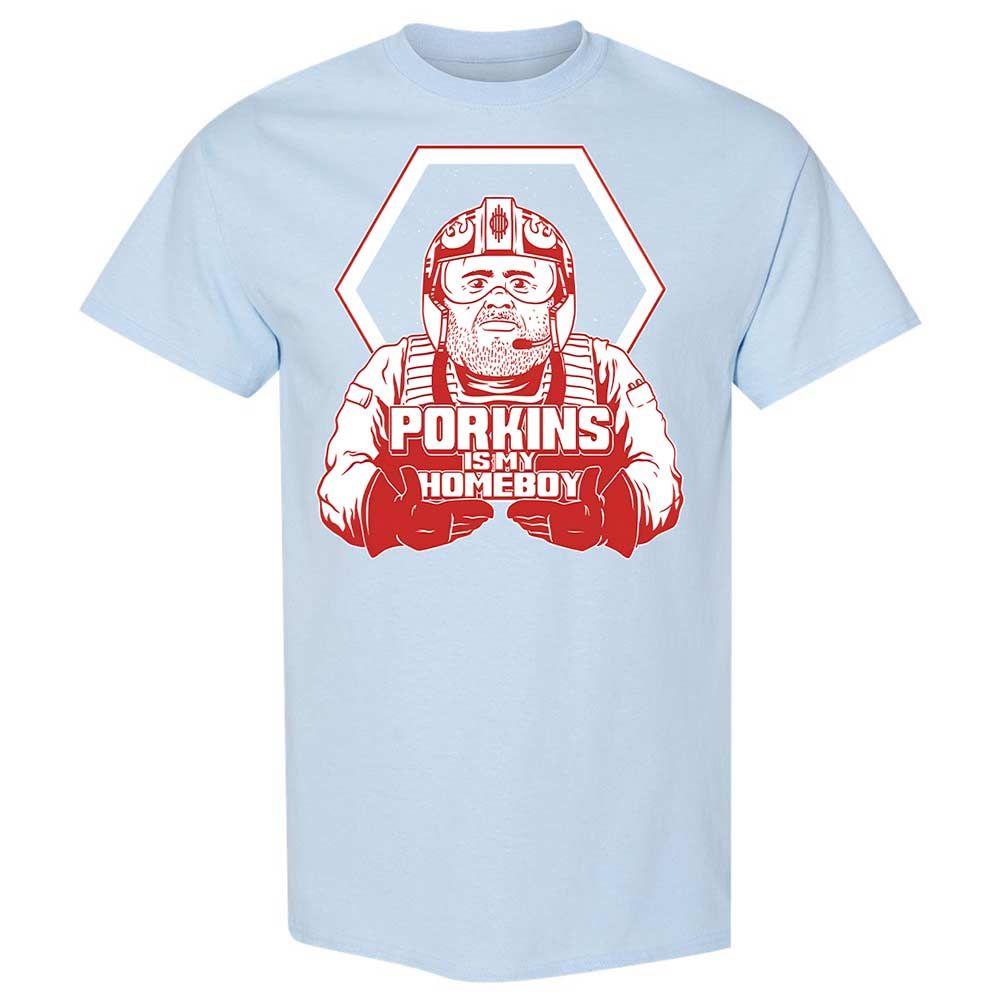 Porkins Is My Homeboy - Light Blue - 20
