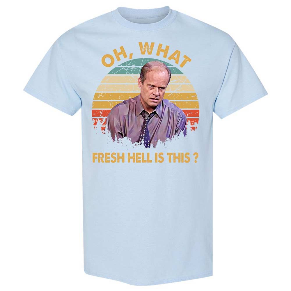 Oh What Fresh Hell Is This - Light Blue - 20